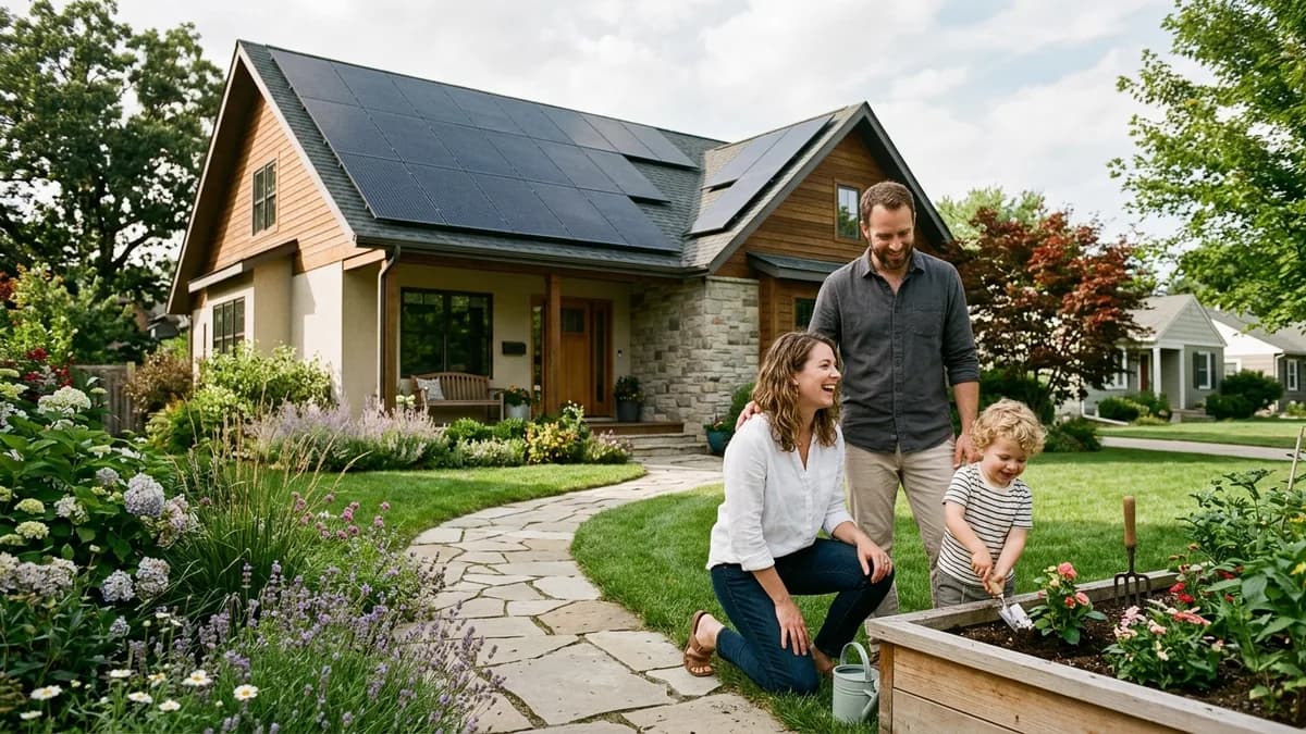 Family with solar-powered home Proud solar homeowners - NeoVolta Battery Review: NV14 Specs, Cost & Performance in 2026