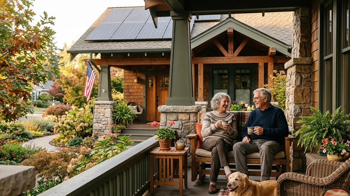 Family with solar-powered home in Houma, Louisiana Family outside their solar-equipped home in Houma, Louisiana - Best Solar Companies
