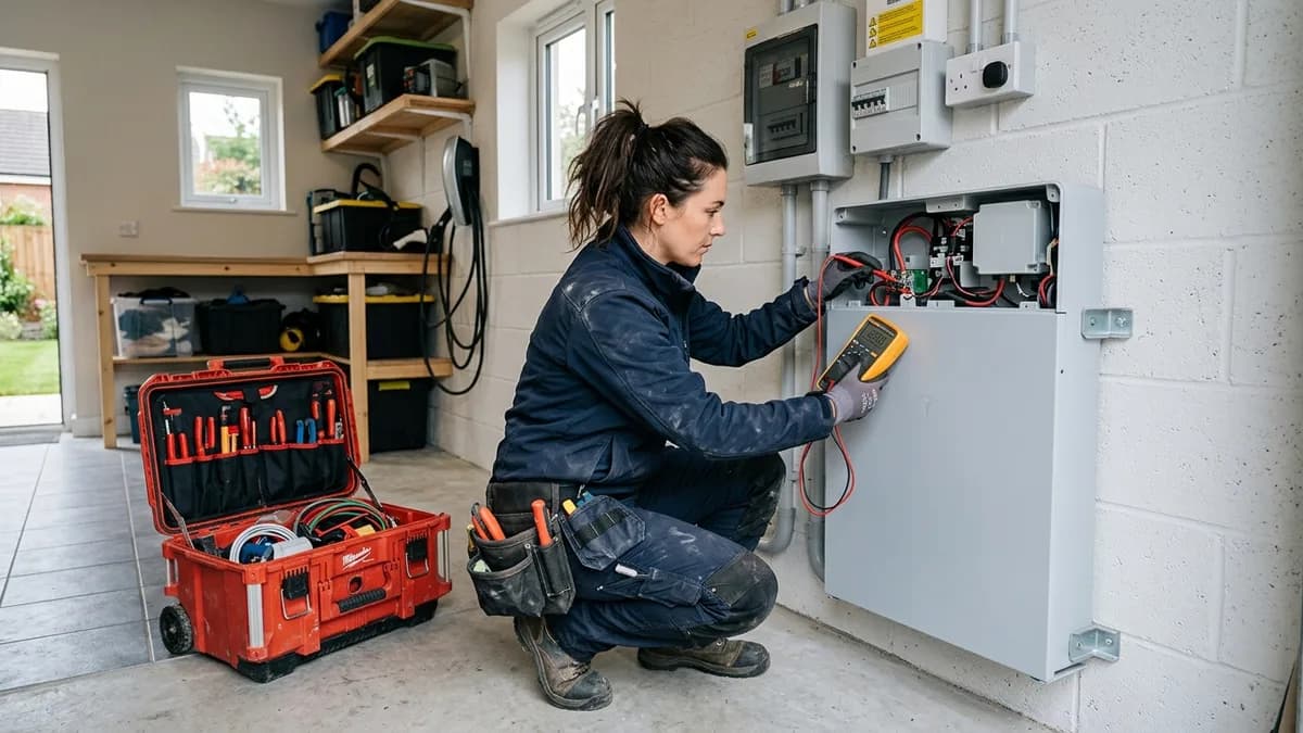 Home battery storage system in Delaware Technician-installed home battery storage in Delaware - Battery Storage