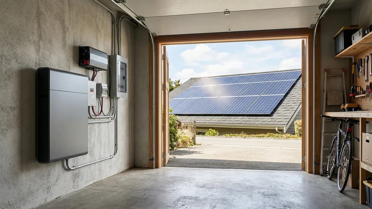 Home battery storage system in Connecticut Backup battery keeping a home powered in Connecticut - Battery Storage