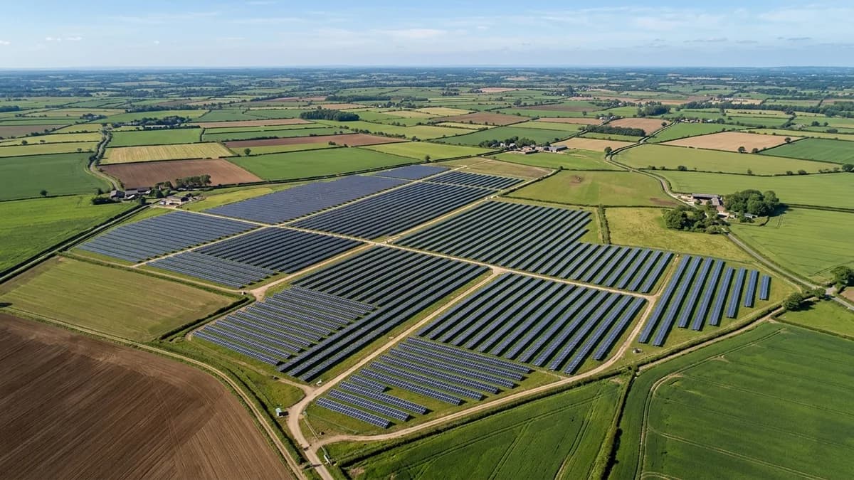 Solar farm on leased land in South Dakota Solar farm on leased farmland in South Dakota - Solar Farm Lease