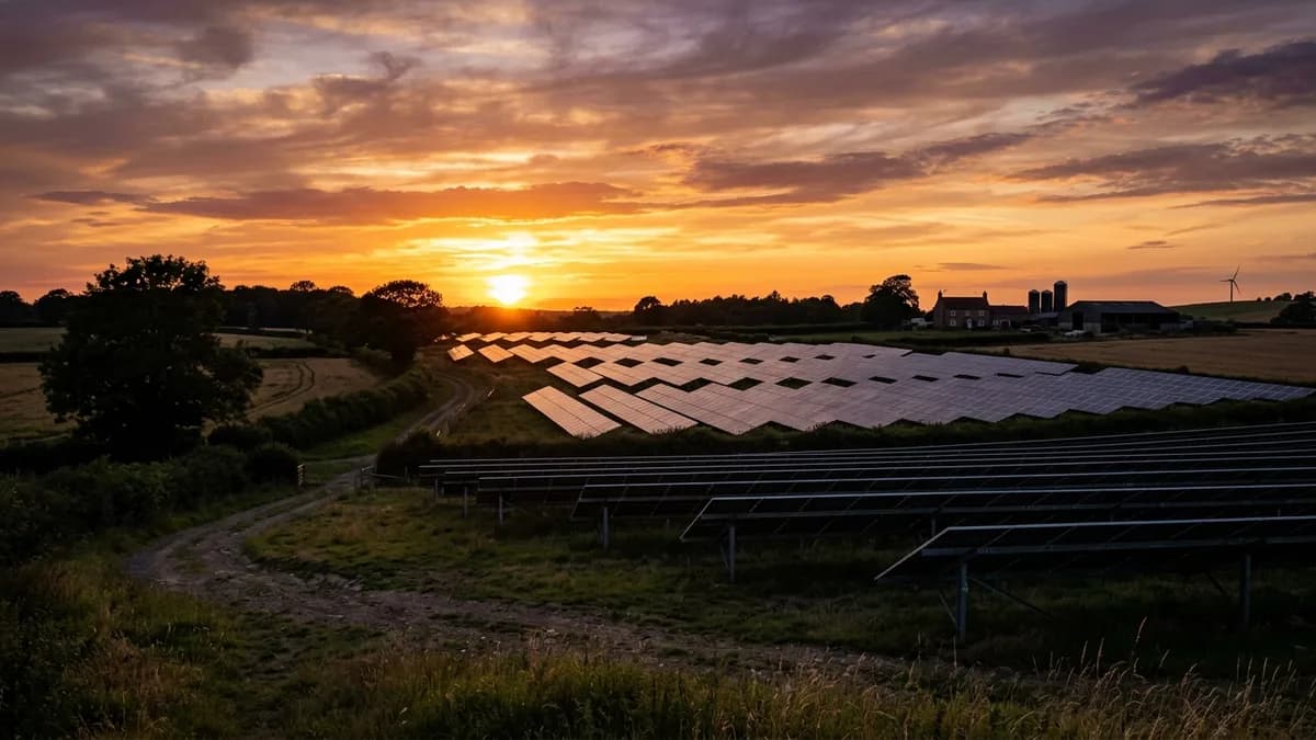 Solar farm on leased land in Oklahoma Utility-scale solar farm on agricultural land in Oklahoma - Solar Farm Lease