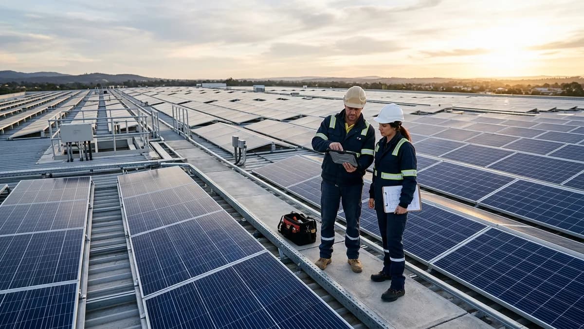 Professional solar panel installation Certified technicians installing solar panels - Best Solar Panel Brands